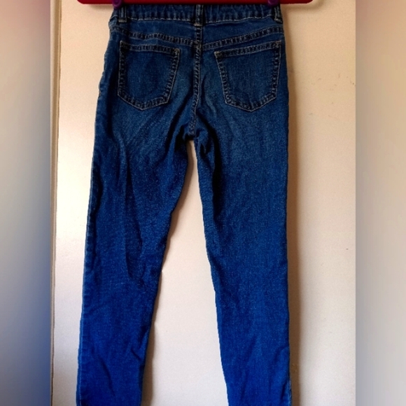 Wonder Nation Adjustable Waist Girls Skinny Jeans - Picture 3 of 4